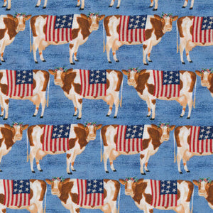 3 Wishes - Hometown America - Cows - 1/2 YARD CUT