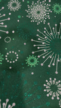 Load and play video in Gallery viewer, RJR - Holiday Twinkle 2 - Sparklers Holly - 1/2 YARD CUT
