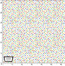 Load image into Gallery viewer, Michael Miller - Rainbow Garden Pindot - 1/2 YARD CUT
