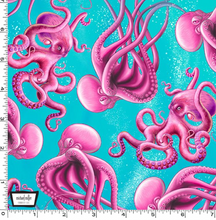 Load image into Gallery viewer, Michael Miller - Squid Pro Quo - 1/2 YARD CUT
