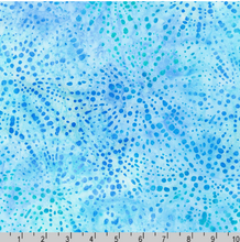 Load image into Gallery viewer, Robert Kaufman Batik - Seashore - Surf Bubbles - 1/2 YARD CUT
