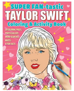 Taylor Swift Coloring & Activities Book