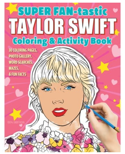 Taylor Swift Coloring & Activities Book