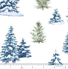 Load image into Gallery viewer, QT Fabrics - Winterhaven - Pinetrees - 1/2 YARD CUT
