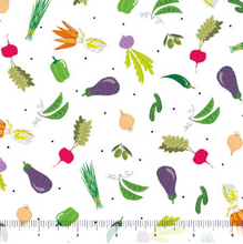 Load image into Gallery viewer, QT Fabrics - What&#39;s Cookin&#39; - Veggies - 1/2 YARD CUT
