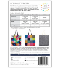 Load image into Gallery viewer, Workshop Tote Pattern
