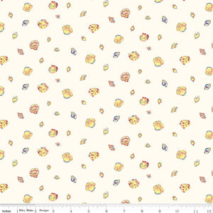 Liberty Fabrics - Riveria - Sea Shells C - 1/2 YARD CUT