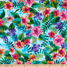 Load image into Gallery viewer, Timeless Treasures - Hibiscus - 1/2 YARD CUT
