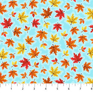 Patrick Lose - Autumn is in the Air Leaves - 1/2 YARD CUT