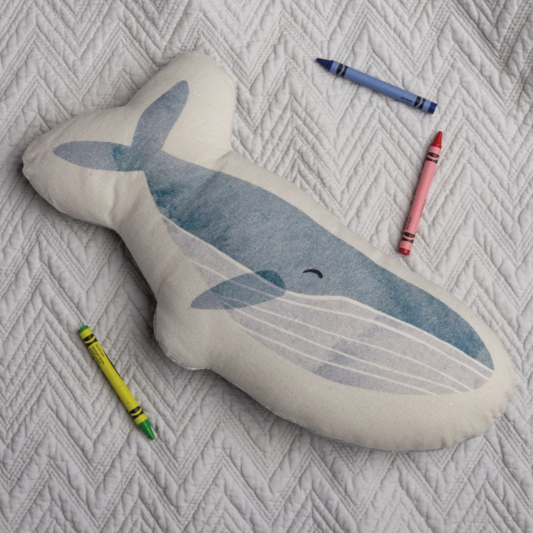 Whale Shape Pillow