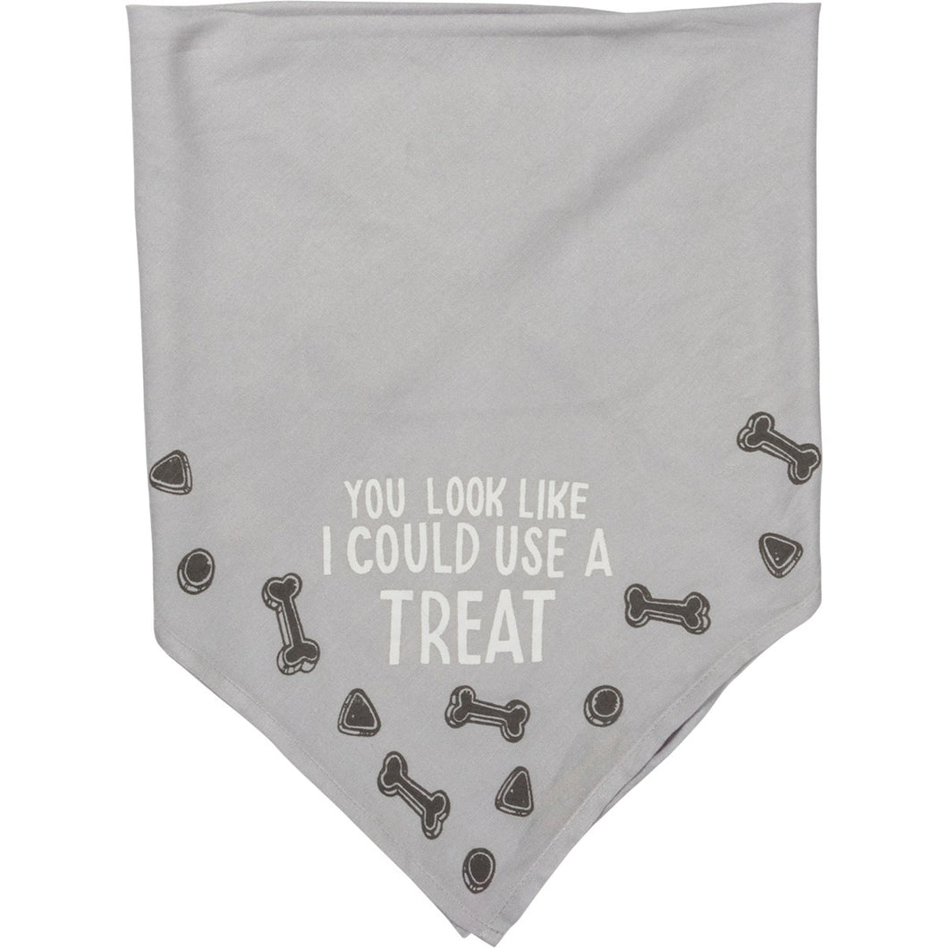 You Look Like I Could Use a Treat Pet Bandana