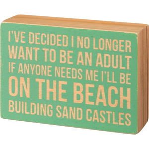 Sand Castles Sign