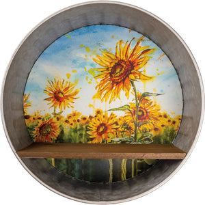 Sunflower Fields Shelf