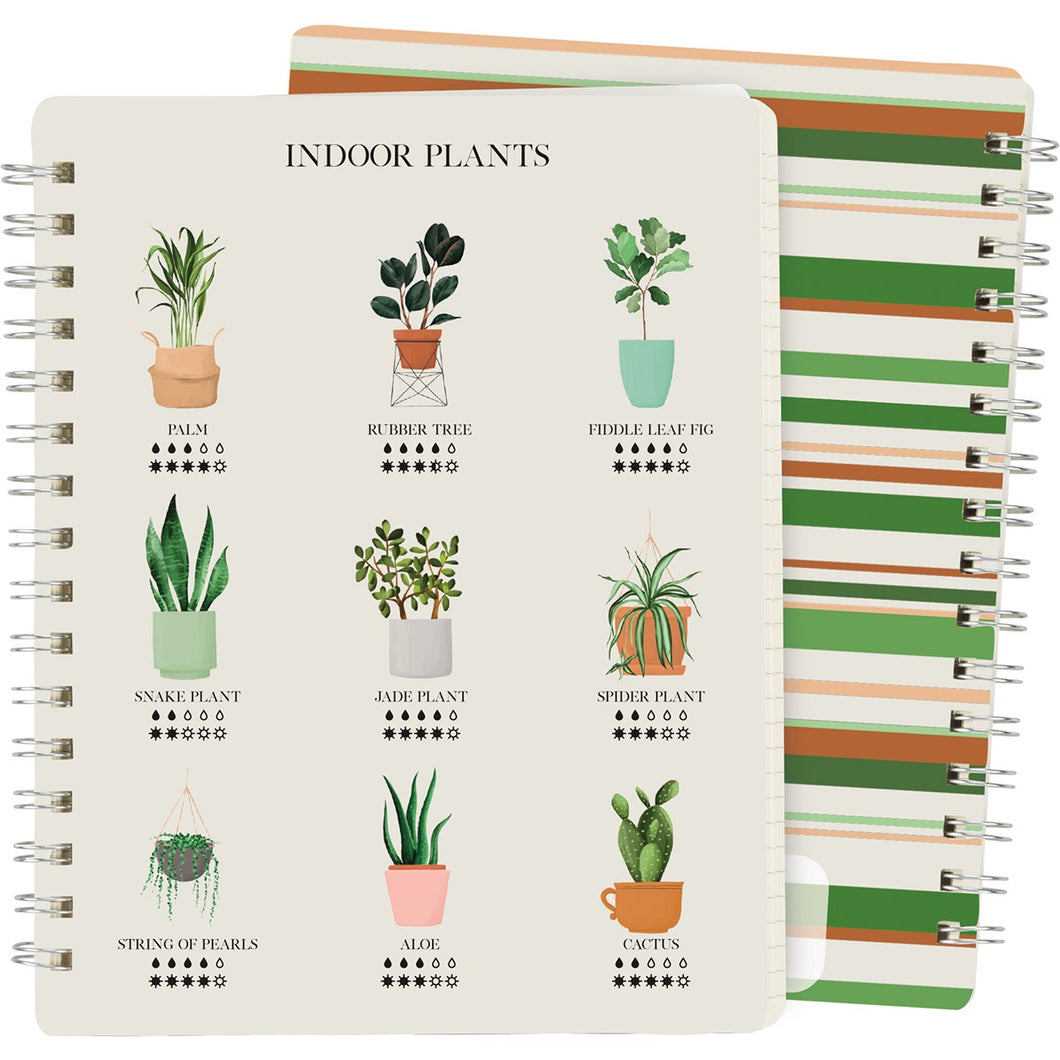 Indoor Plant Guide Spiral Notebook