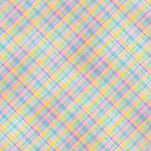 Load image into Gallery viewer, Benartex - Spring Garden Plaid Multi - 1/2 YARD CUT
