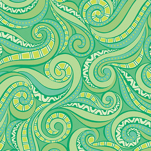 Contempo - Ocean Green - 1/2 yard cut