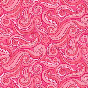 Contempo - Ocean Rose - 1/2 yard cut