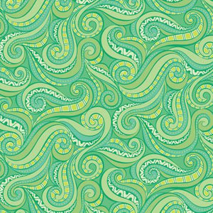 Contempo - Ocean Green - 1/2 yard cut