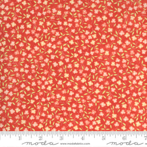 Moda Fabrics - Strawberries & Rhubarb - Small Floral - 1/2 YARD CUT