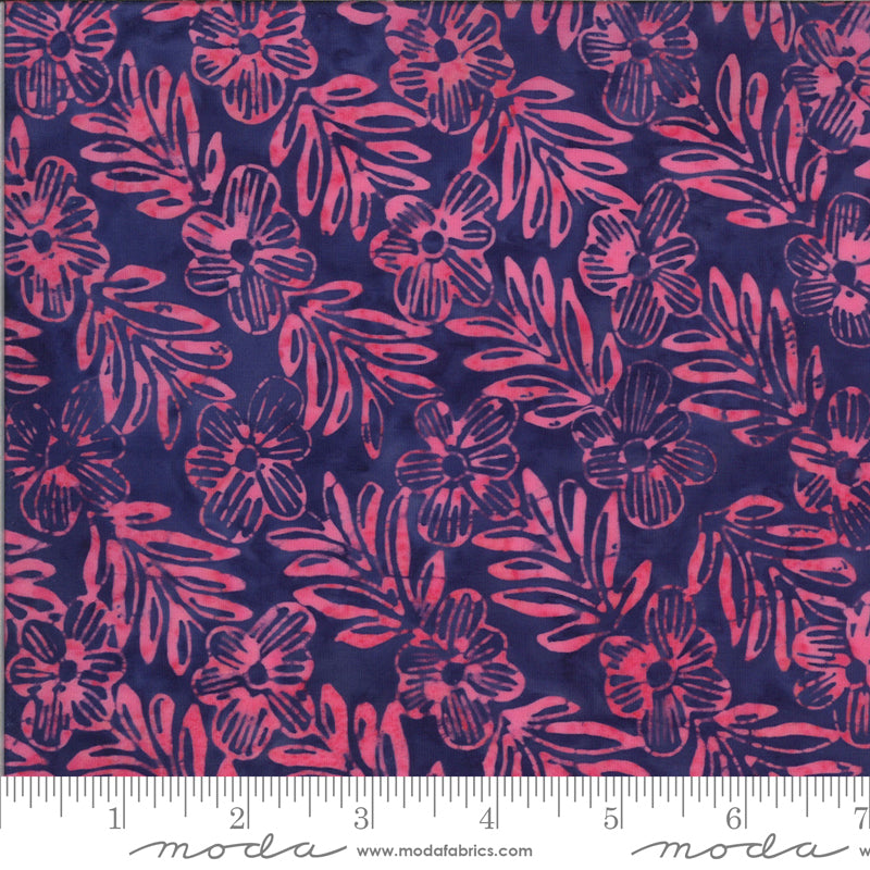 Moda Fabrics - Confection Batiks - Tropical Currant - 1/2 YARD CUT