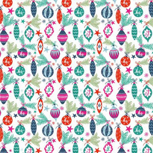 Craft Cotton Company - Colorful Christmas - Joy - 1/2 YARD CUT