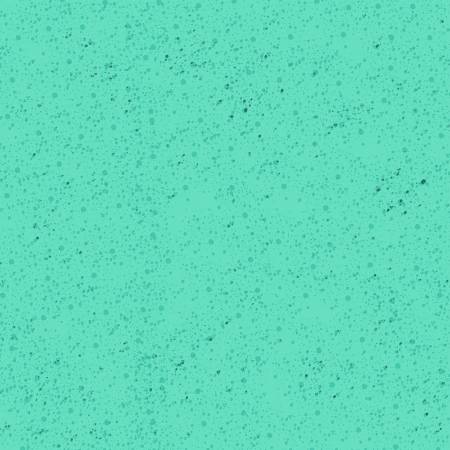 Windham Fabrics - Purrfect Day - Aqua Splatter - 1/2 YARD CUT