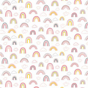 Studio E - Porkopolis - Rainbows - 1/2 YARD CUT