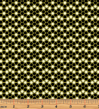 Load image into Gallery viewer, Kanvas - Buzzworthy - Honeycomb Multi - 1/2 YARD CUT
