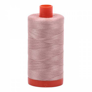 Aurifil Mako Cotton Thread 50 wt 1422 yds - Antique Blush 2375