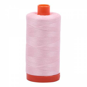 Aurifil Mako Cotton Thread 50 wt 1422 yds - Pale Pink 2410