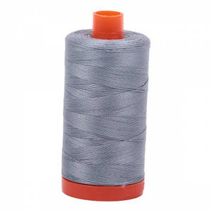 Aurifil Mako Cotton Thread 50 wt 1422 yds - Light Blue Grey 2610
