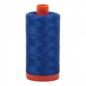 Aurifil Mako Cotton Thread 50 wt 1422 yds - Medium Blue 2735