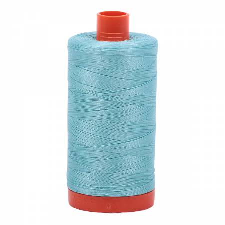 Aurifil Mako Cotton Thread 50 wt 1422 yds - Light Turquoise 5006