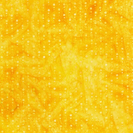 Robert Kaufman - Connect the Dots - Yellow Progressive Dots - 1/2 YARD CUT