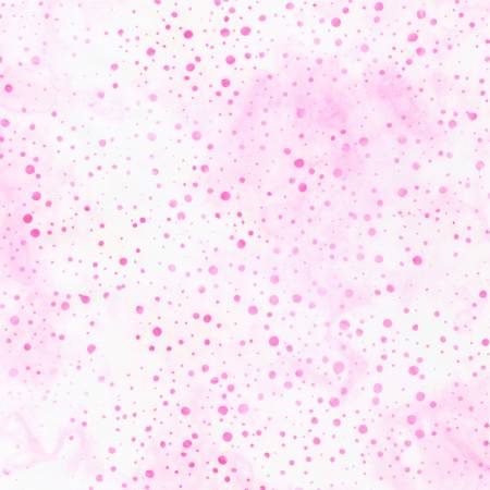 Robert Kaufman - Dots Pink Batik - 1/2 YARD CUT