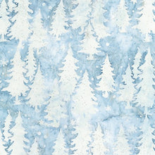 Load image into Gallery viewer, Robert Kaufman - Magical Winter - Trees Sky - 1/2 YARD CUT
