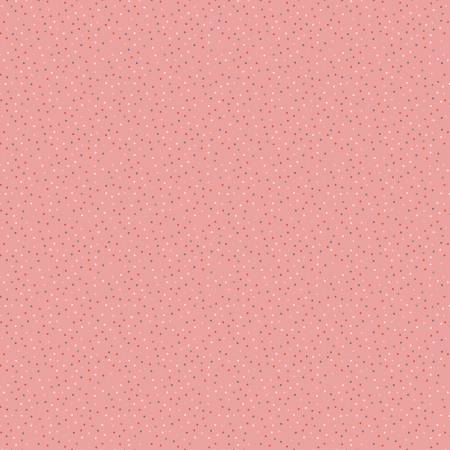 Poppie Cotton - Country Confetti - Dark Pink Cotton Candy - 1/2 YARD CUT