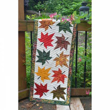 Load image into Gallery viewer, Maple Leaf Table Runner Pattern
