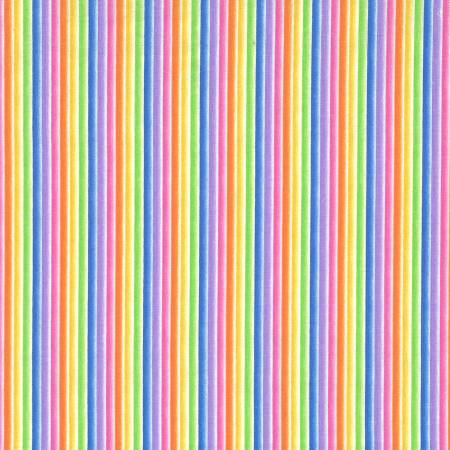 Michael Miller - Rainbow Stripe - 1/2 YARD CUT