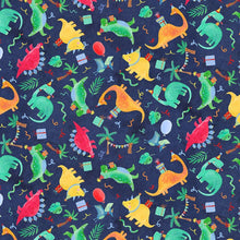 Load image into Gallery viewer, Timeless Treasures - Party Animal - Party Dinosaurs - 1/2 YARD CUT
