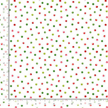 Load image into Gallery viewer, End of Bolt - Watermelon Party - Watermelon Dots White - 35&quot;
