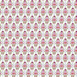 Dear Stella - No Cause for A-Llama - White Floral - 1/2 YARD CUT - Dreaming of the Sea Fabrics