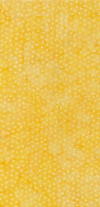 Majestic Batiks - Dots Light Yellow - 1/2 YARD CUT