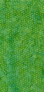 Majestic Batiks - Dots Grass - 1/2 YARD CUT