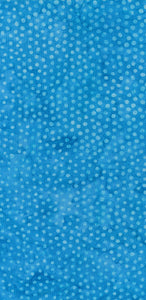 Majestic Batiks - Dots Medium Blue - 1/2 YARD CUT