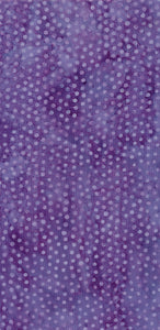 Majestic Batiks - Dots Lavender - 1/2 YARD CUT