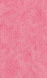 Majestic Batiks - Dots Pink - 1/2 YARD CUT