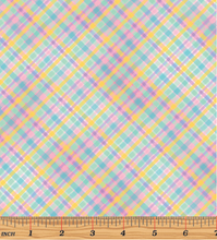 Load image into Gallery viewer, Benartex - Spring Garden Plaid Multi - 1/2 YARD CUT
