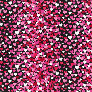 Fabric Traditions - Ombre Hearts - 1/2 YARD CUT