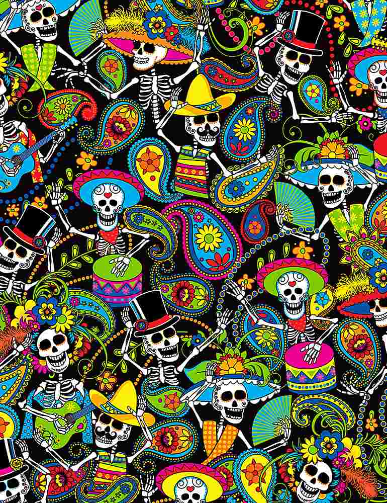 End of Bolt - Packed Day of the Dead Skeletons - 18